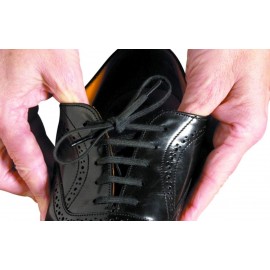 Cordones elásticos para zapatos / Negro