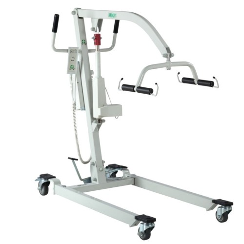 Grúa eléctrica elevación y traslado con Arnés universal