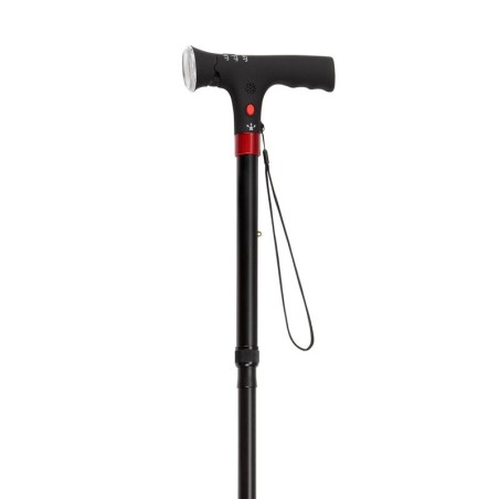 Bastón Extensible con luz y alarma