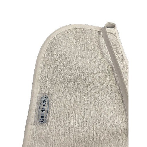 Babero impermeable en rizo Babero impermeable en rizo
