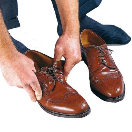 2 Pares de Cordones Elasticados Café