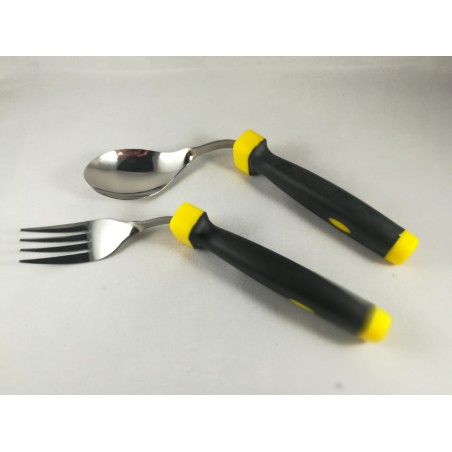 Tenedor Ergonómico Flexible en Ángulo