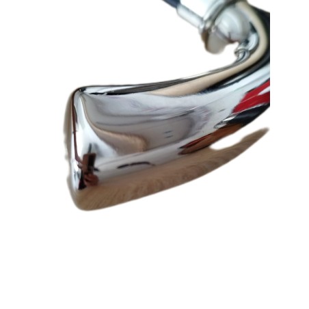 Bastón de Madera haya, Empuñadura Niquelada con pequeño Rayon