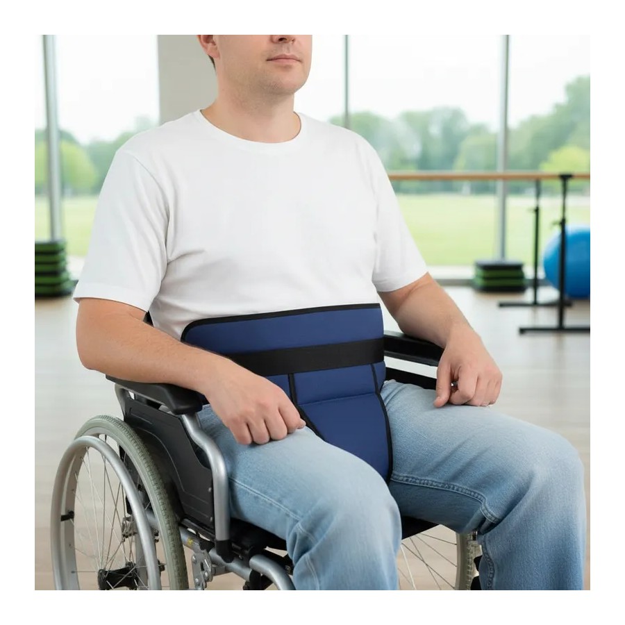 Cinturón de Seguridad para Silla de ruedas modelo pélvico