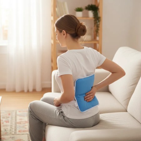 Compresa de Arcilla Frío/Calor con Velcro | Alivio Lumbar Natural
