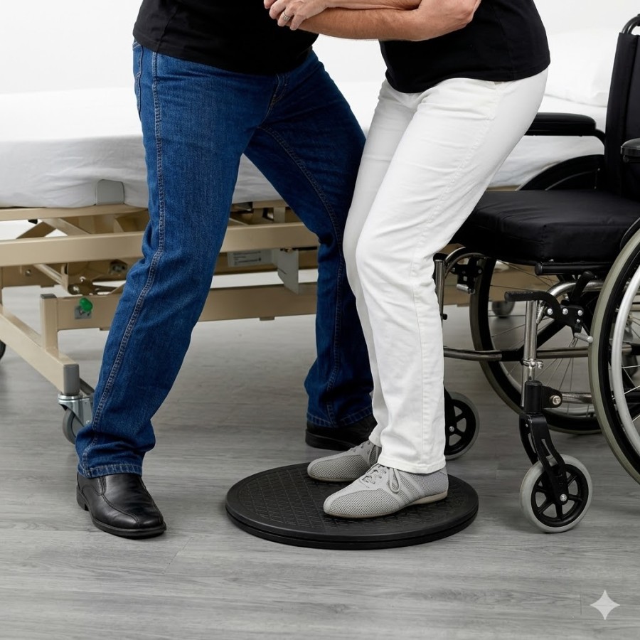 Disco Giratorio de Transferencia 360º | Movilidad y Seguridad