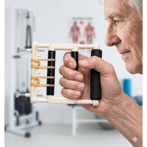 Ejercitador de Mano y Dedos | Fortalecedor de Agarre y Terapia